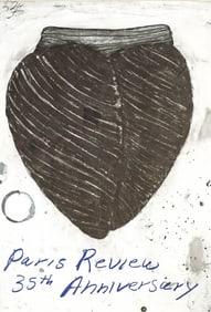 Terry Winters Hand Signed Paris Review Poster