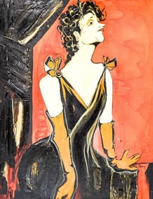 J. Ebereg Oil on Canvas