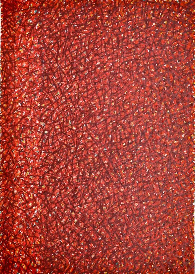 Martha Armstrong Original Acrylic on Paper: Signed lower right. Measures 30 x 22 inches sheet size. EX+ condition. Unframed, loose and not glued or mounted. The absence of a condition report does not imply that the lot is in perfect condition o