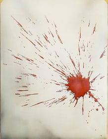 Vintage Unsigned Lithograph [Blind Stamp]