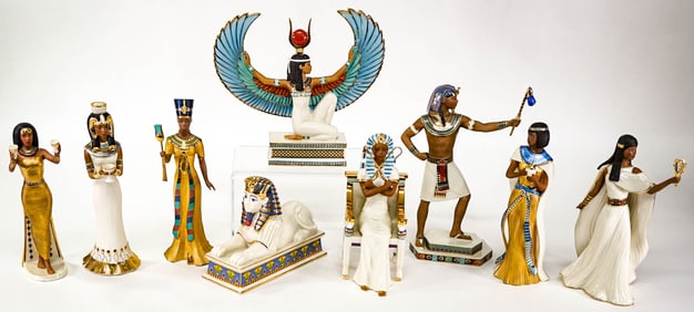 Lenox (9) Figurines [Egyptian]