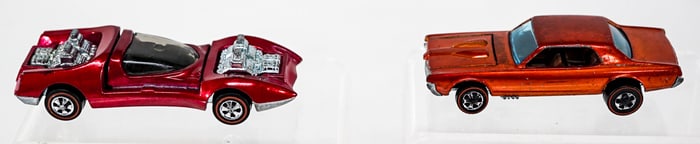 (2) Hot Wheels Redlines HIGH GRADE