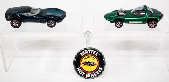 (2) Hot Wheels Redlines HIGH GRADE