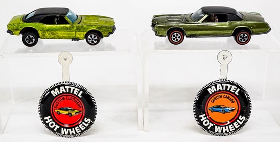 (2) Hot Wheels Redlines HIGH GRADE