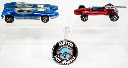 (2) Hot Wheels Redlines HIGH GRADE