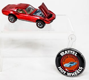 1968 Hot Wheels Redline Custom Corvette