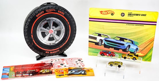 Hot Wheels Catalogs, Cases & Decals