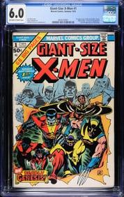 Giant Size X-Men #1 CGC 6.0 1st Appearance New X-Men