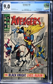 Avengers #48 (1/69) CGC 9.0 WHITE PAGES