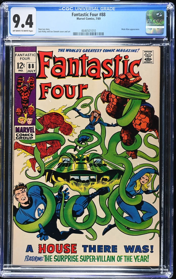 Fantastic Four #88 (7/69) CGC 9.4 (1 of 2)