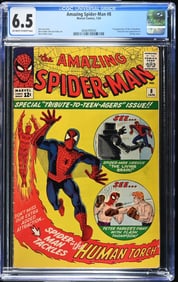 Amazing Spider-Man #8 (1/64) CGC 6.5