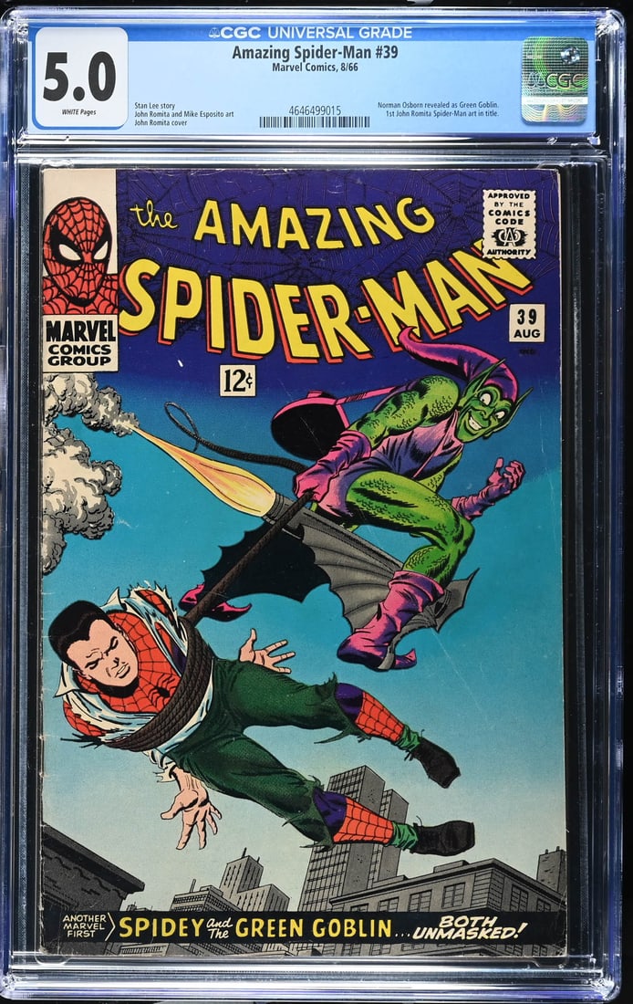 Amazing Spider-Man #39 (8/66) CGC 5.0 (1 of 2)