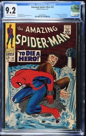 Amazing Spider-Man 52 (9/67) CGC 9.2