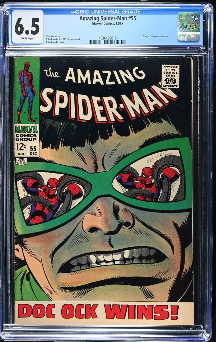 Amazing Spider-Man #55 (12/67) CGC 6.5 (1 of 2)