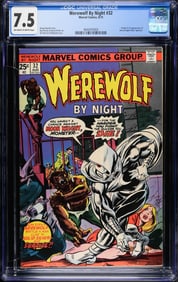 Werewolf By Night #2 (1975) CGC 7.5