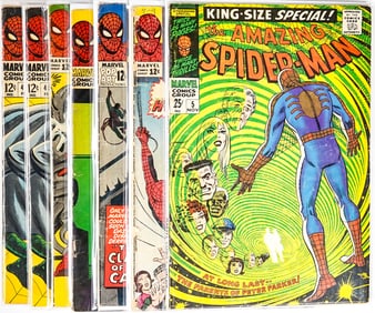 Spider-Man Vintage Comic Books (7)