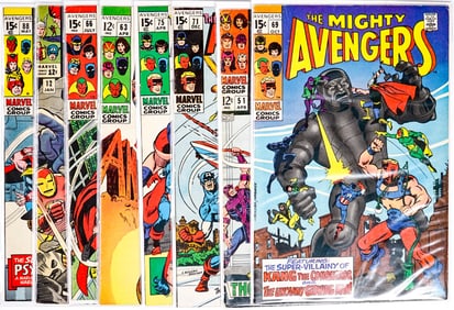 The Avengers Vintage Comic Books (8)
