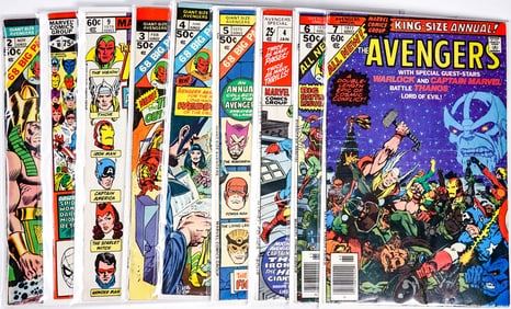 The Avengers Vintage Comic Books (9)