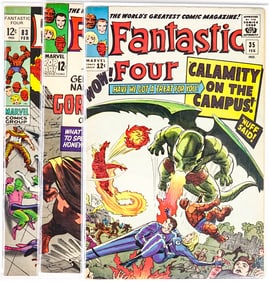 Fantastic Four Vintage Comic Books (3)