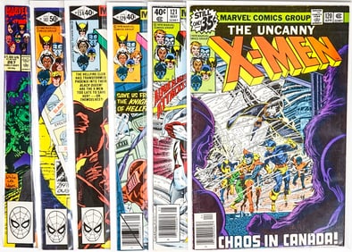 X-Men Vintage Comic Books (6)