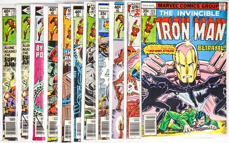 [Marvel] Iron Man Vintaged Comic Books (11)