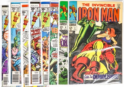 Vintage Iron Man Comic Books (8)