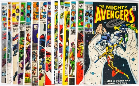 The Avengers Vintage Comic Books (14)