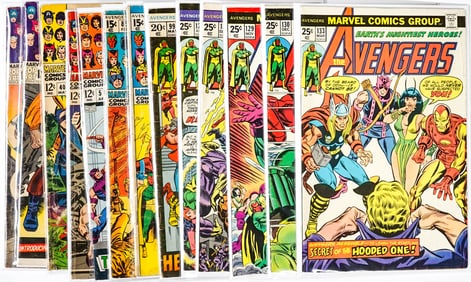 The Avengers Vintage Comic Books (13)
