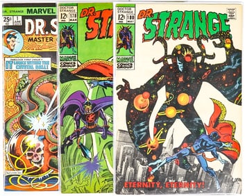 Dr. Strange Vintage Comic Books (3)