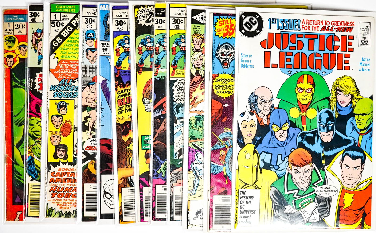 A Group of Vintage Comic Books (13) (1 of 14)