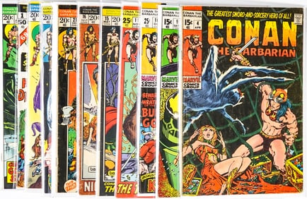 Conan The Barbarian Vintage Comic Books (11)