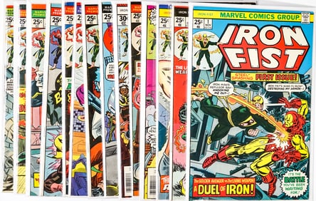 Iron Fist Vintage Comic Books (14)