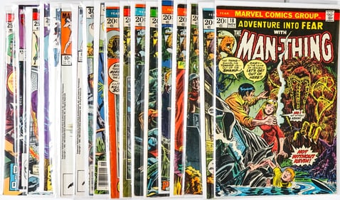 Marvel, The Man-Thing Vintage Comic Books (18)
