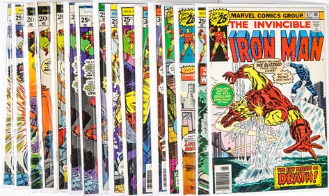 [Marvel] Iron Man Vintage Comic Books (16)