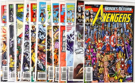 KURT BUSIEK (b. 1960) Hand Signed Comics (12)