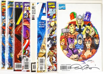 KURT BUSIEK (b. 1960) Hand Signed Comics (8)