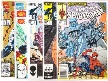 Amazing Spider-Man Artist SIGNED Comic Books (5)