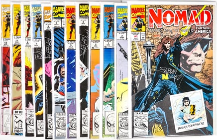 [Marvel] Nomad Fabian Nicieza SIGNED (12)