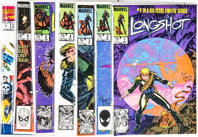 Art Adams SIGNED Longshot Comics & More (7)
