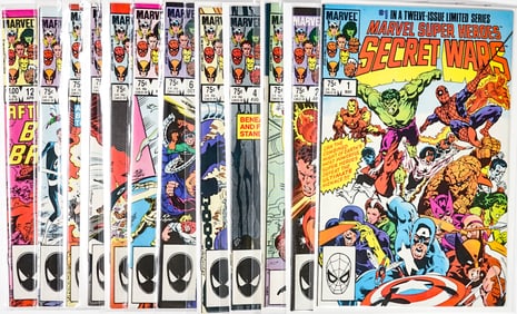 Secret Wars 1-12