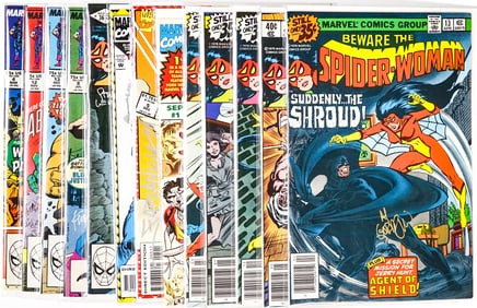 Marvel, Spider-Woman, Hawkeye SIGNED Comics (13)