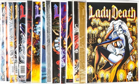Lady Death Comic Books (15) NM-MT/MT