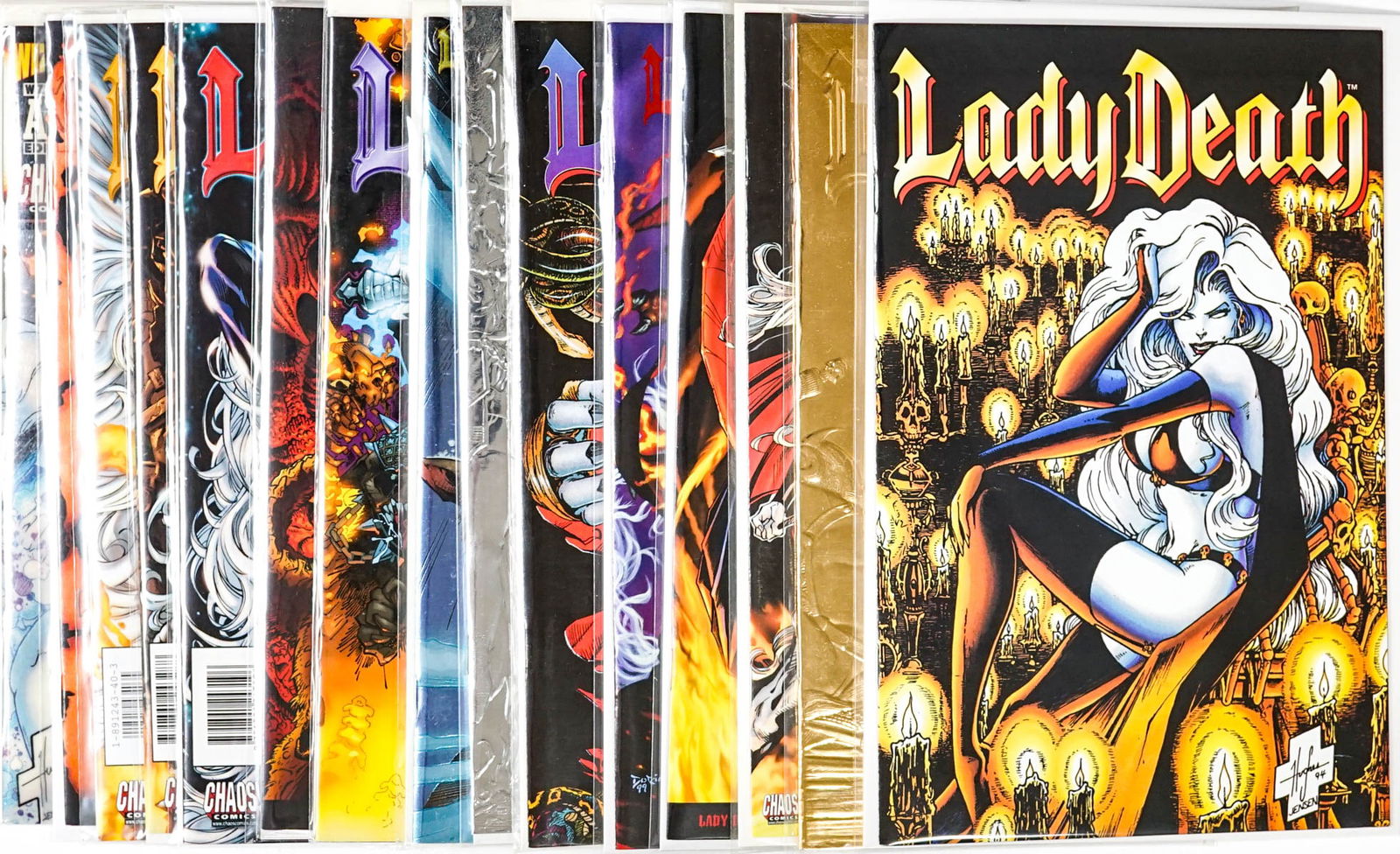 Lady Death Comic Books (15) NM-MT/MT (1 of 16)
