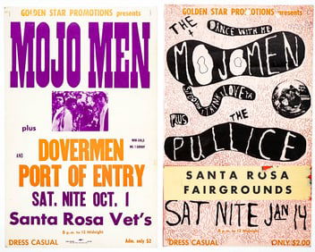 The Mojo Men (California) Santa Rosa Posters (2)