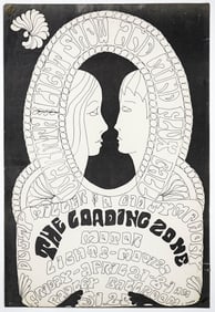 The Loading Zone 1967 Pauley Ballroom Poster