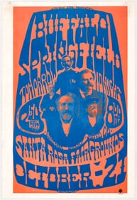 RARE 1967 Buffalo Springfield Original Poster