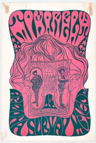 1967 Tomorrow Midnight Rare Original Poster