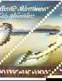 United Airlines Pacific Northwest Original Poster