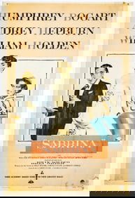 Audrey Hepburn in Sabrina Movie Poster