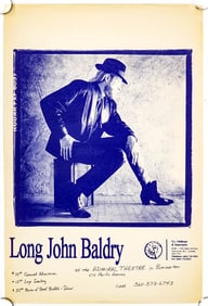 Long John Baldry Original Vintage Poster